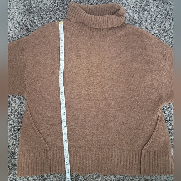 Gentle Fawn Collection Brown Turtleneck Knit Sweater - Picture 7 of 9